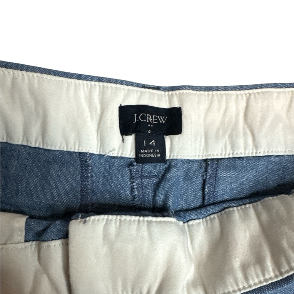 J. Crew Women's Blue Shorts - Picture 3 of 4